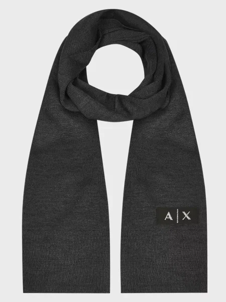 Шарф Armani Exchange серый