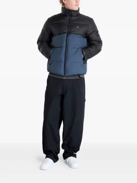 Geacă de blugi Calvin Klein Jeans albastru