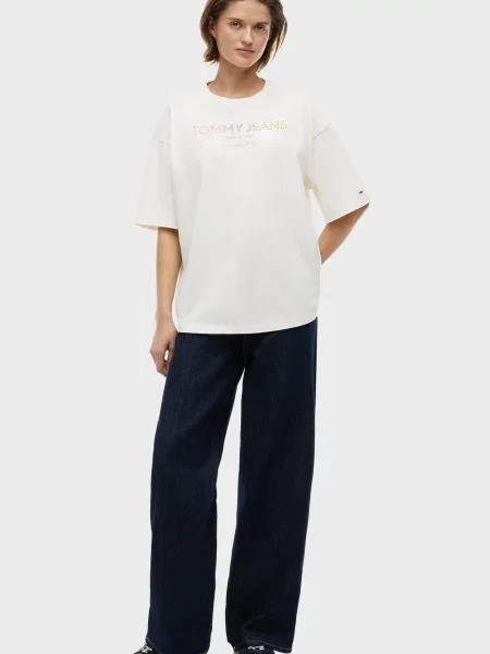 Футболка Tommy Jeans біла