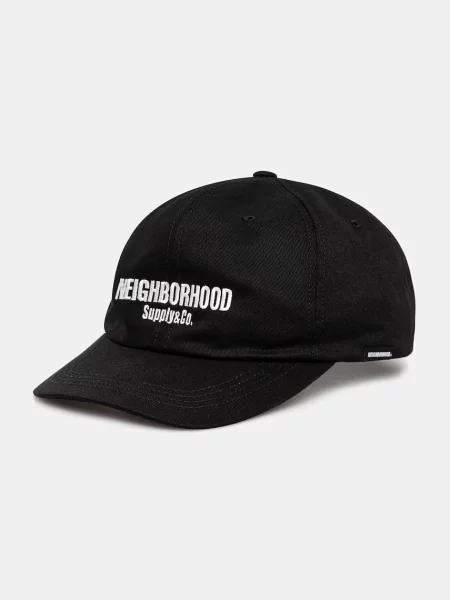 NEIGHBORHOOD șapcă de baseball din Dad cu imprimeu negru