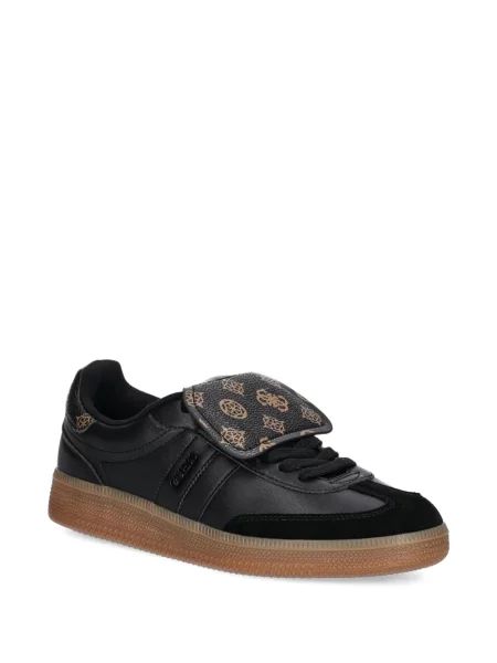 Sneakerși Guess cu imagine negru
