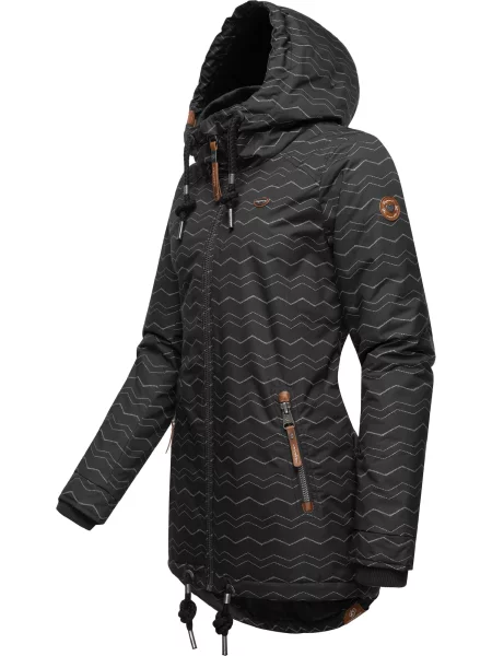 Ragwear Geacă funcțională Zuzka bronz negru