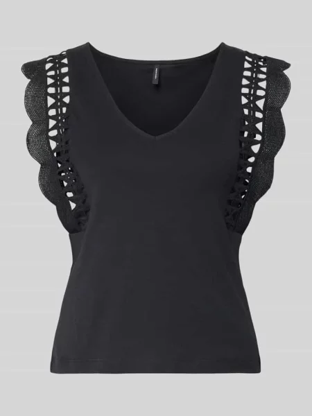 Top Vero Moda czarny