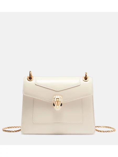 Geantă shopper Bvlgari alb
