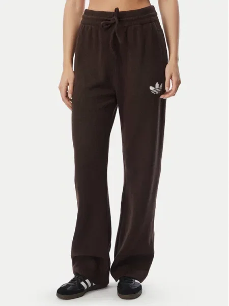 Spodnie dresowe adidas Essentials Knit Pants Aurora Coffee XL brązowe