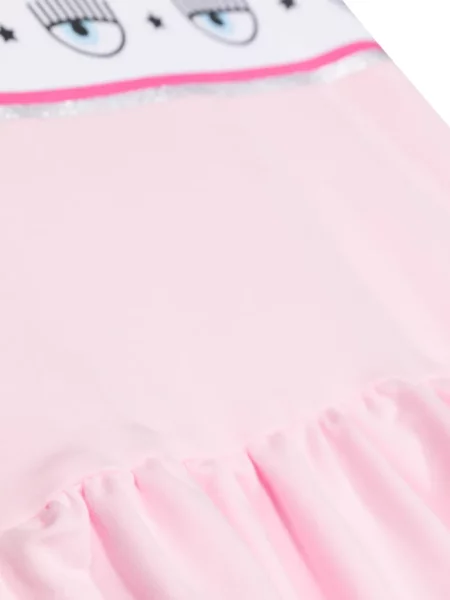 Sukienka dziecięca Chiara Ferragni różowa
