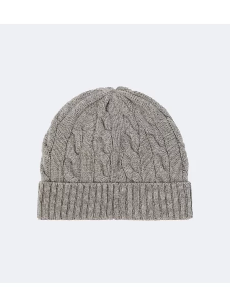 Căciulă Polo Ralph Lauren de lână gri
