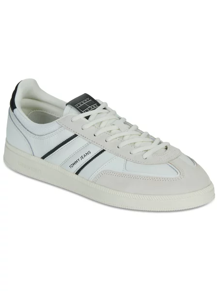 Superge Tommy Jeans The Greenwich Edge Mix Écru bela