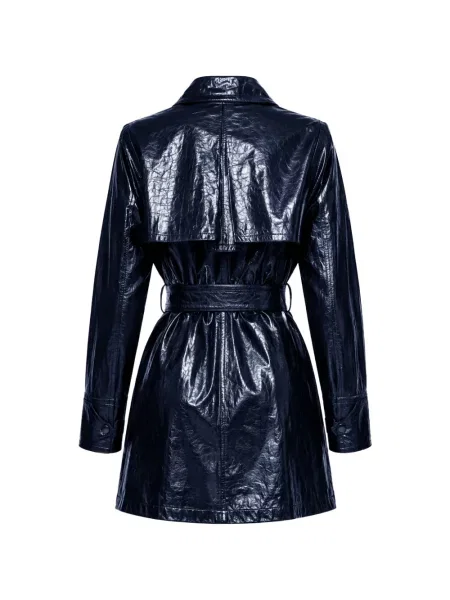Cu centură rochie mini Yigal Azrouel albastru