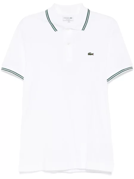 Polo Lacoste alb