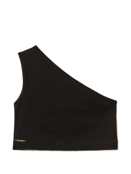 Top dziecięcy Twinset czarny