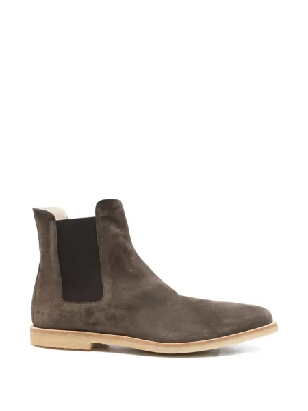 Botine chelsea Common Projects din piele de căprioară maro