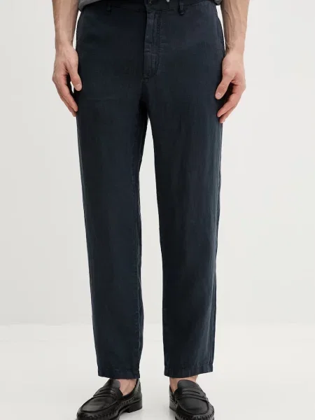 Rag & Bone pantaloni pentru bărbați din in