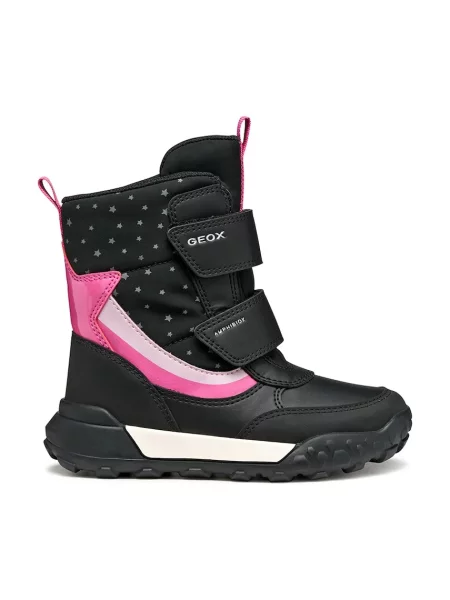 Snehule Geox J Trekkyup B Ab M čierna