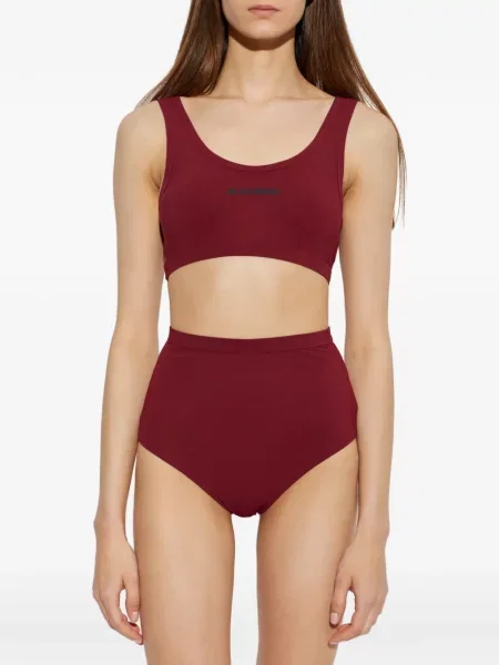 Sutien Jil Sander cu imagine roșu
