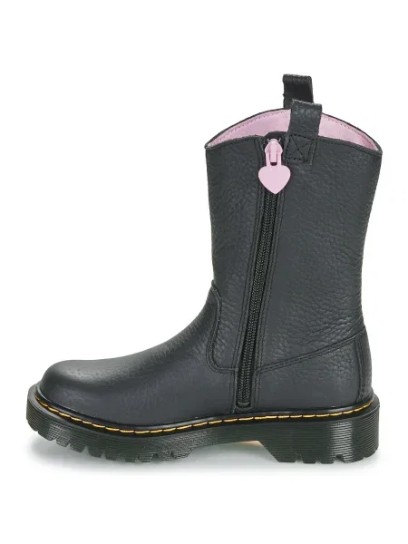Botine copii Dr. Martens negru
