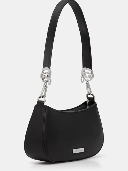 Кожаная сумка-багет Karl Lagerfeld