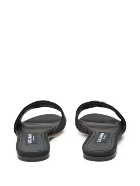 Sandale Dolce & Gabbana cu autograf negru