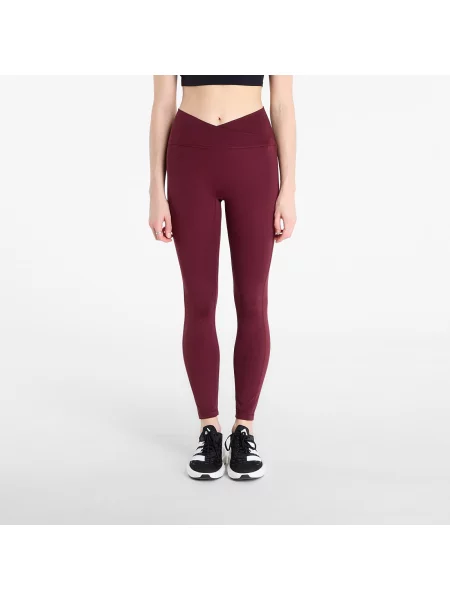 Legginsy adidas W X-Over Leggings Maroon S