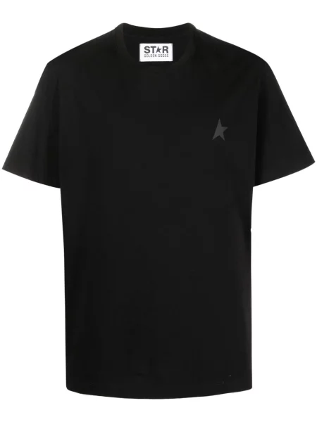 Tricou Golden Goose cu imagine negru