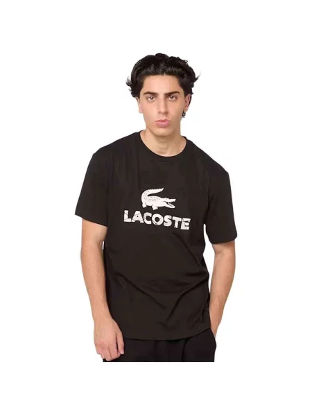 Tričko Lacoste čierna