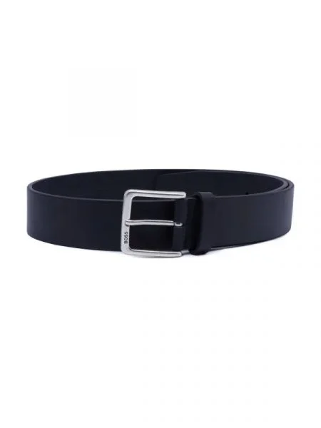 BOSS BLACK De piele curea Ronnie negru