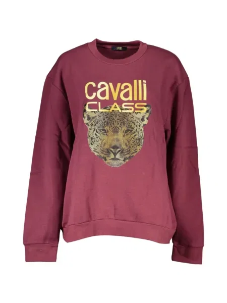 Hanorac Cavalli Class cu imagine violet