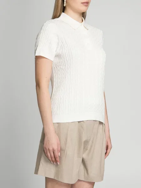 Поло Barbour белое