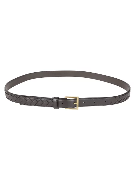 Pasek Bottega Veneta z paskiem brązowy