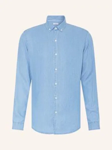 Paul Koszula Comfort Fit blau