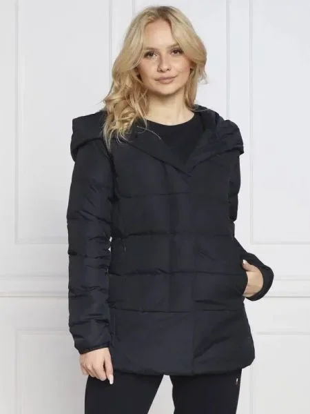 Tommy Hilfiger Steppelt kabát MODERN WRAP kék