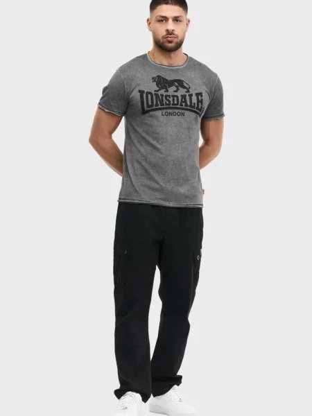 Футболка Lonsdale серая
