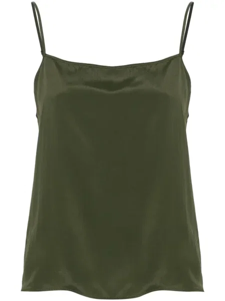 Top Fabiana Filippi din crep verde