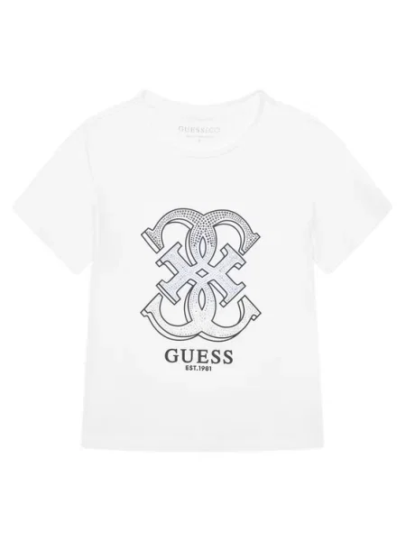 Guess Póló Regular Fit fehér