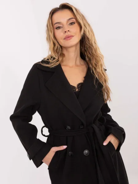 Trenčkot Factory Price črna