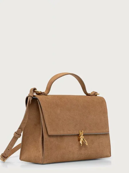 Rucsac Patrizia Pepe din piele bej