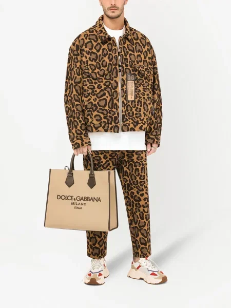 Raštuotas marškinėliai Dolce & Gabbana balta