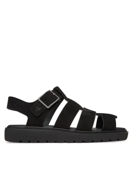 Szandál Calvin Klein Jeans Fisherman Hw Sandal Lth fekete