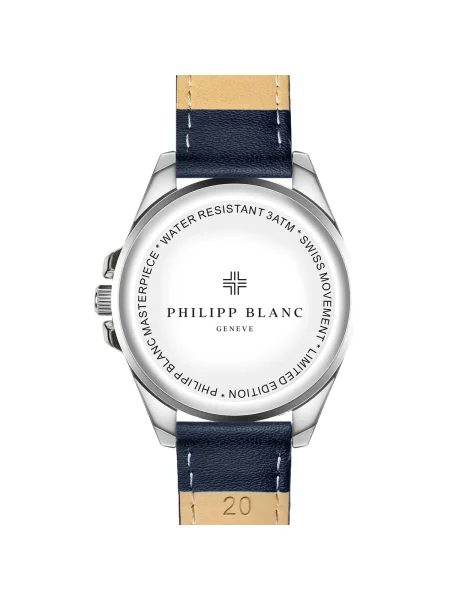 Ceas Philipp Blanc albastru
