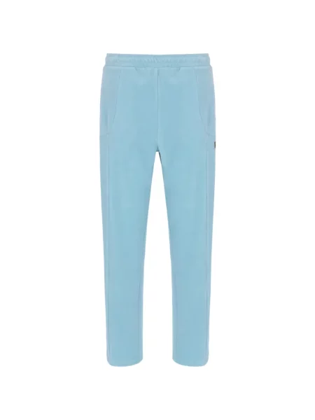 Pantaloni Fila din velur alergare albastru