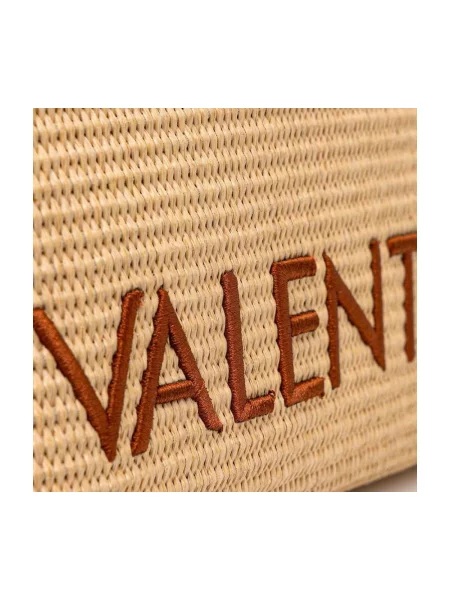 Pletená kabelka Valentino Bags béžová
