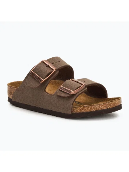 Detské šľapky Birkenstock Arizona hnedá