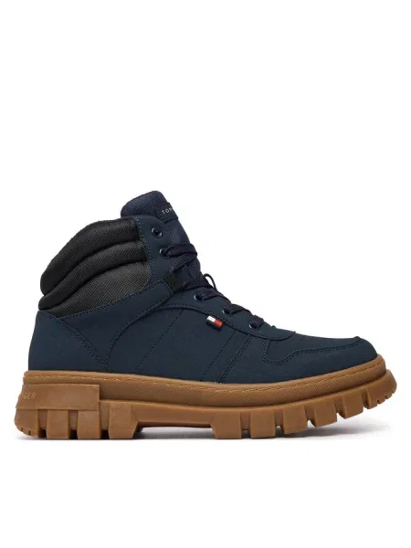 Trzewiki Tommy Hilfiger granatowe