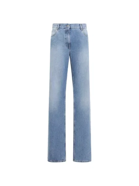 Blugi drepți Calvin Klein Collection albastru