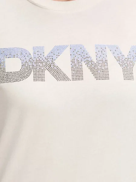 Футболка Dkny бежевая
