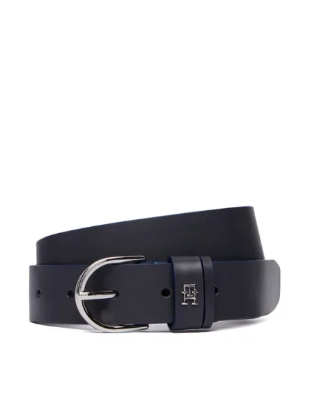 Tommy Hilfiger Ζώνη Essential Effortless Sv Σκούρο μπλε