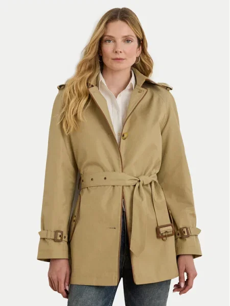 Trencz Ralph Lauren beżowy