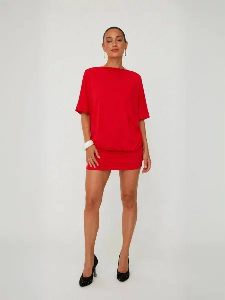 Crās Rochie Blakecras roșu