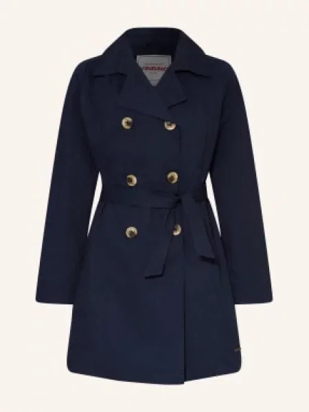 Trenčkot Vingino modrý