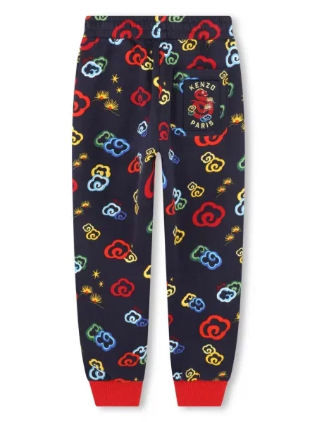Dětské kalhoty Kenzo modré